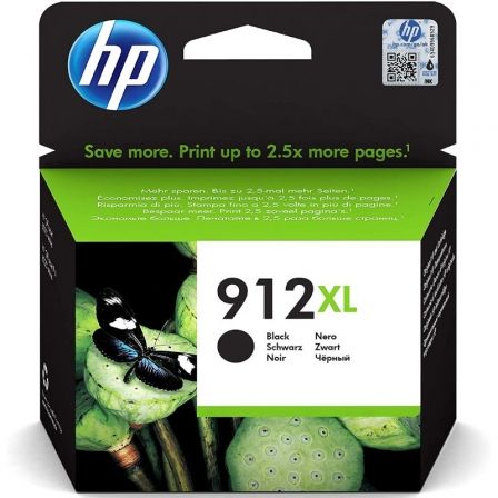 Cartucho de Tinta Original HP nş912 XL Alta Capacidad/ Negro