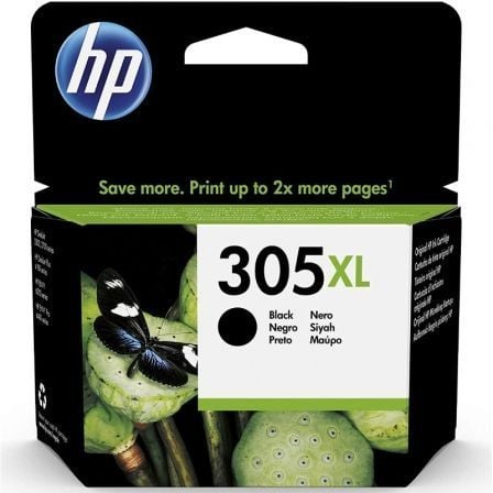 Cartucho de Tinta Original HP nş305 XL Alta Capacidad/ Negro
