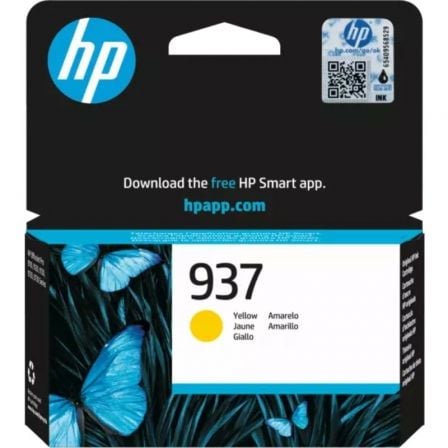Cartucho de Tinta Original HP nş937/ Amarillo