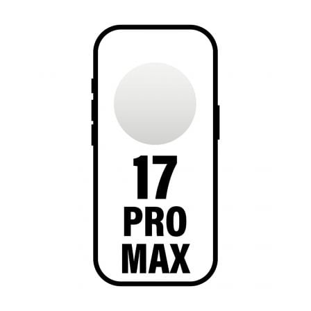 Smartphone Apple iPhone 17 Pro Max 256GB/ 6.9"/ 5G/ Plata