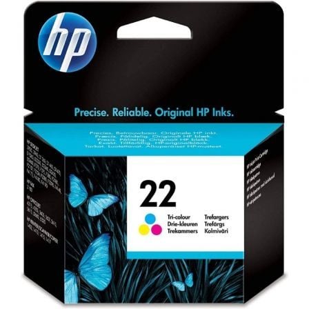 Cartucho de Tinta Original HP nş22/ Tricolor