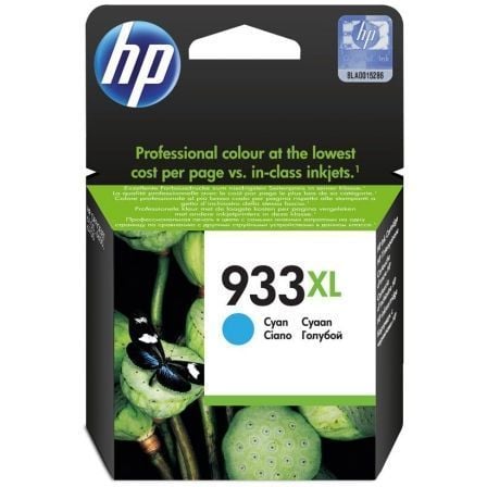 Cartucho de Tinta Original HP nş933 XL Alta Capacidad/ Cian