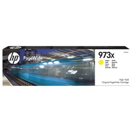 Cartucho de Tinta Original HP nş973X/ Amarillo