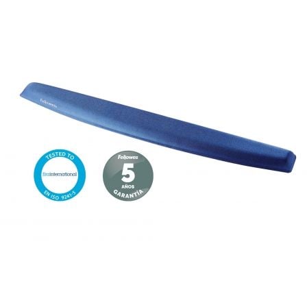 Reposamuńecas Fellowes 9178401/ 19 x 471.1 x 58.7mm/ Azul