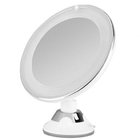 Espejo Cosmético de Pared con Luz Orbegozo ESP 1010/ Ř17cm