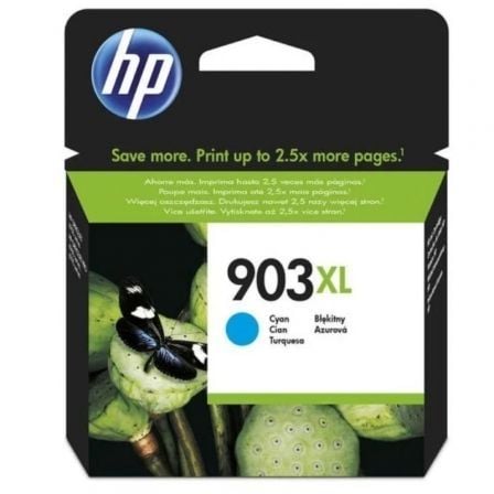 Cartucho de Tinta Original HP nş903 XL Alta Capacidad/ Cian