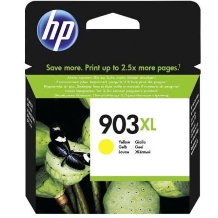 Cartucho de Tinta Original HP nş903 XL Alta Capacidad/ Amarillo
