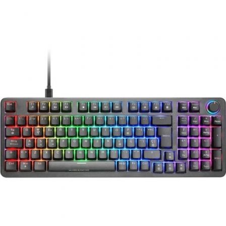 Teclado Gaming Mecánico Mars Gaming MKPROBES/ Switch Azul