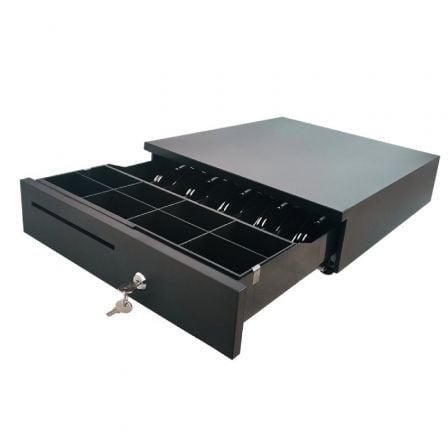 Cajon Portamonedas 10POS CP-405N/ Manual y Automatico/ Negro