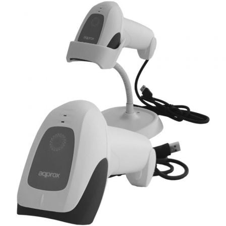 Lector de Codigo de Barras 1D Approx appLS11ASWH/ USB
