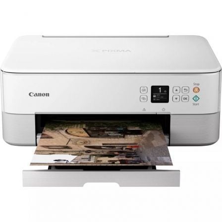 Multifuncion Fotografica Canon PIXMA TS5351A WiFi/ Duplex/ Blanca