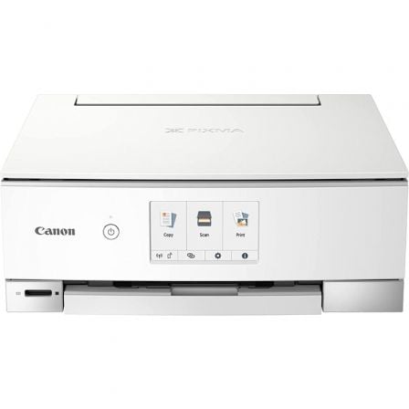 Multifuncion Fotografica Canon PIXMA TS8351A WiFi/ Duplex/ Blanca