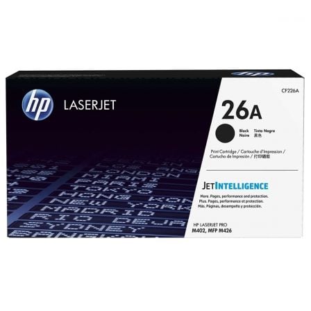 Toner Original HP nº26A/ Negro