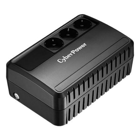 SAI Linea Interactiva Cyberpower BU650E/ 650VA-360W/ 3 Salidas/ Formato Bloque