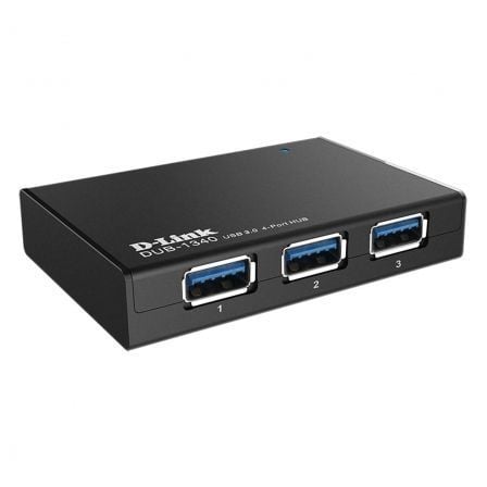 Hub USB 3.0 con Alimentacion Externa D-Link DUB-1340/ 4xUSB