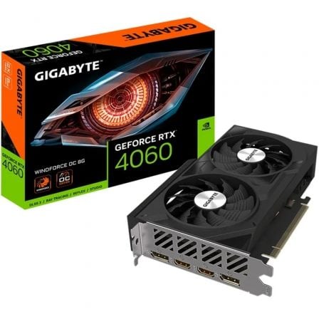 Tarjeta Grafica Gigabyte GeForce RTX 4060 WindForce OC 8G/ 8GB GDDR6