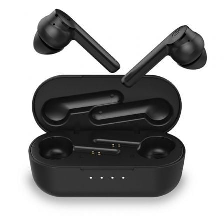Auriculares Bluetooth Hiditec Vesta con estuche de carga/ Autonomia 8h/ Negros
