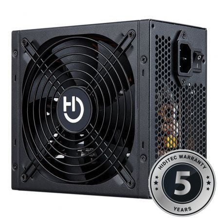 Fuente de Alimentacion Hiditec BZ650/ 650W/ Ventilador 14cm/ 80 Plus Bronze