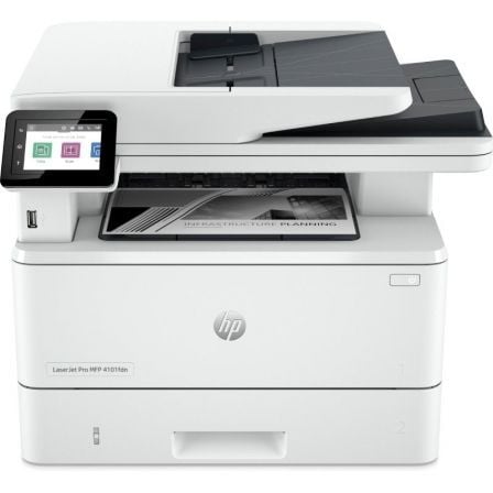 Multifuncion Laser Monocromo HP Laserjet Pro 4102DW WiFi/ Duplex/ Blanca