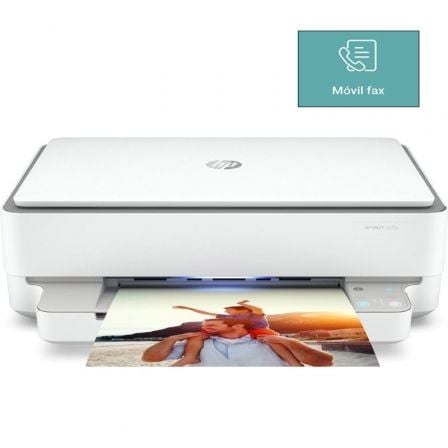 Multifuncion HP Envy 6020e WiFi/ Fax Movil/ Duplex/ Blanca