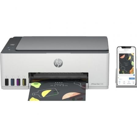 Multifuncion Recargable HP Smart Tank 5105/ WiFi/ Blanca