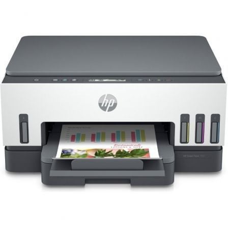 Multifuncion Recargable HP Smart Tank 7005/ WiFi/ Duplex/ Blanca