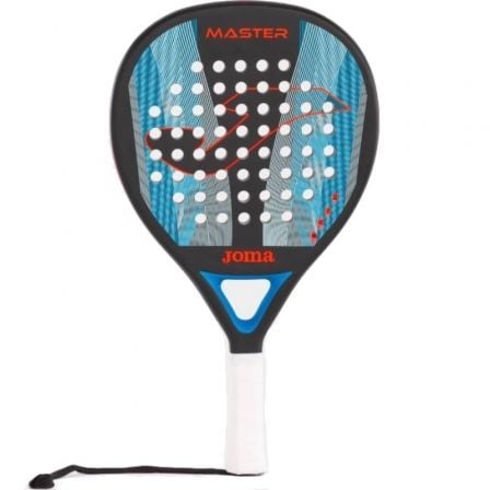Pala de Padel Joma Master/ Negro y Turquesa Fluor