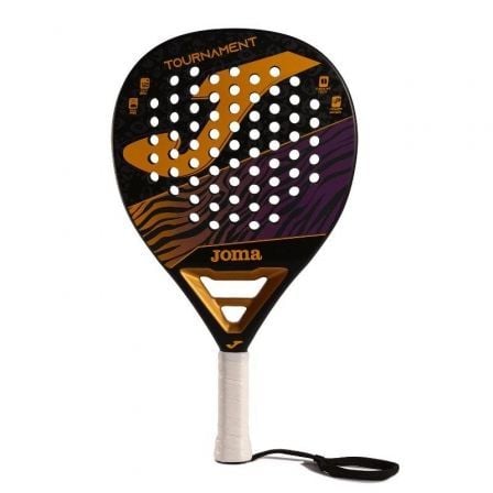 Pala de Padel Joma Tournament/ Negro Naranja y Morada