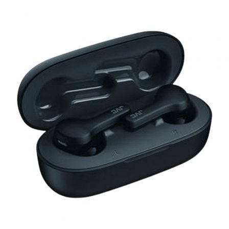 Auriculares Bluetooth JVC HA-A8T con estuche de carga/ Autonomia 6h/ Negros