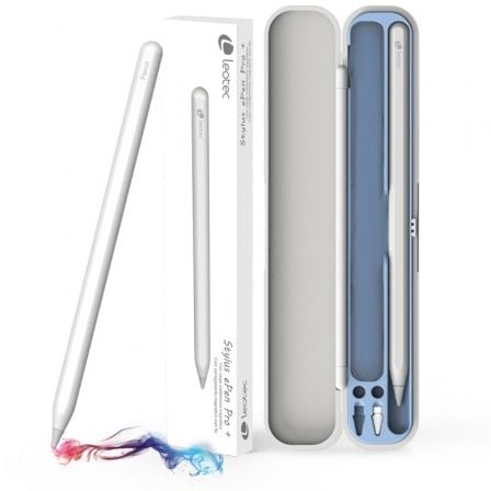Lapiz Electronico Leotec LESTP03W Stylus ePen Pro+ para iPad y iPad Pro/ Blanco