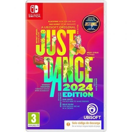 Juego para Consola Nintendo Switch Just Dance 2024 Edicion Codigo de Descarga