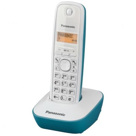 Telefono Inalambrico Panasonic KX-TG1611/ Blanco/ Azul