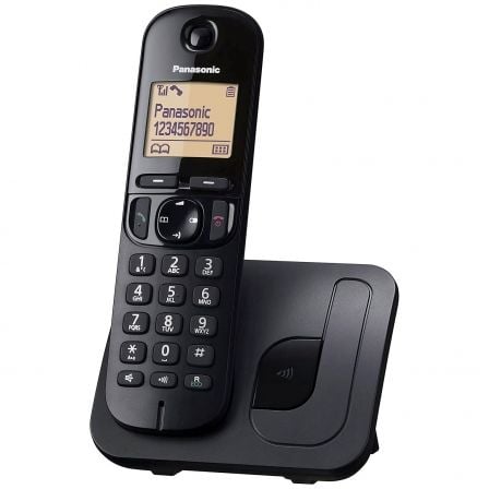 Telefono Inalambrico Panasonic KX-TGC210SPB/ Negro