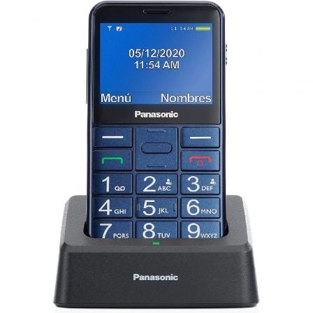 Telefono Movil Panasonic KX-TU155EXCN para Personas Mayores/ Azul