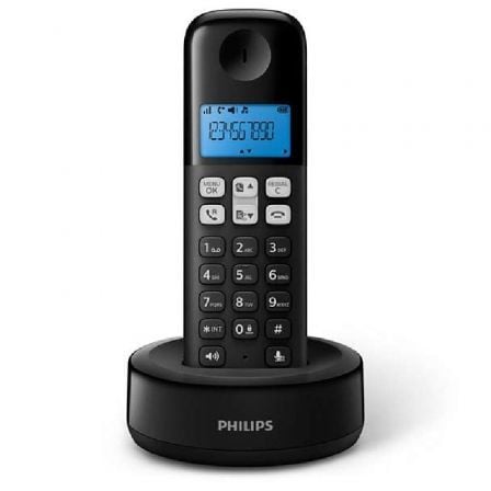 Telefono Inalambrico Philips D1611B/34/ Negro