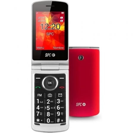 Telefono Movil SPC Opal para Personas Mayores/ Rojo