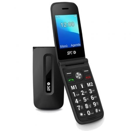 Telefono Movil SPC Titan para Personas Mayores/ Negro