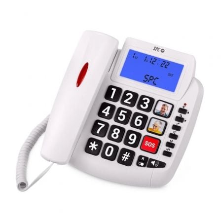 Telefono SPC Comfort Volume 2/ Blanco