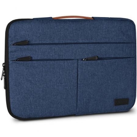Funda Subblim Air Padding 360 Sleeve para Portatiles hasta 15.6p/ Azul