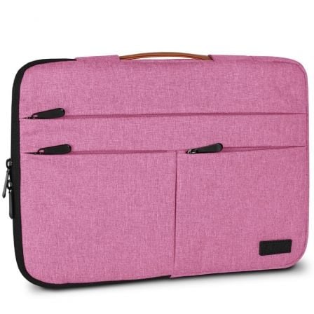 Funda Subblim Air Padding 360 Sleeve para Portatiles hasta 15.6p/ Rosa