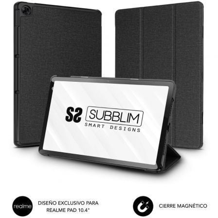 Funda Subblim Shock Case CST-5SC250 para Tablet Realme Pad de 10.4p/ Negra