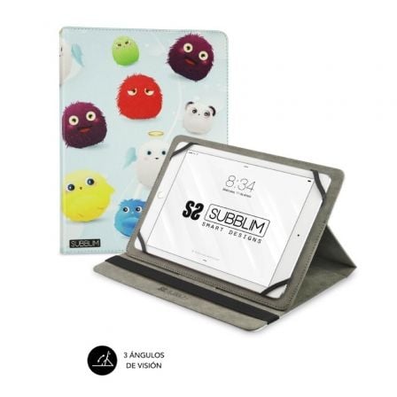 Funda Subblim Trendy Furry para Tablets de 10.1p-11p