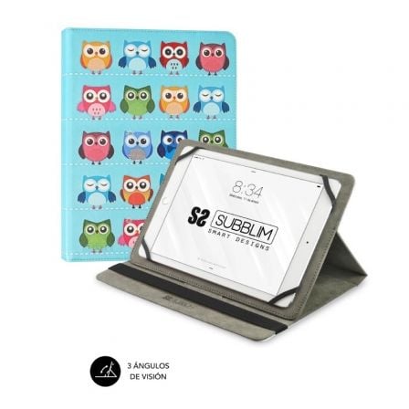 Funda Subblim Trendy Owls para Tablets de 10.1p-11p