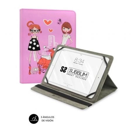 Funda Subblim Trendy Fashion Girls para Tablets de 10.1p-11p