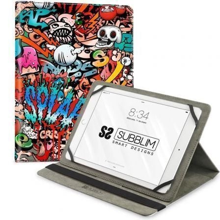 Funda Subblim Trendy Graffiti para Tablets de 10.1p-11p