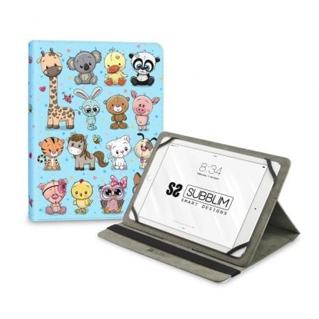 Funda Subblim Trendy Case Animals para Tablets de 11p