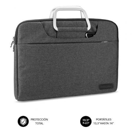 Maletin Subblim Business para Portatiles 13.3-14p/ Gris