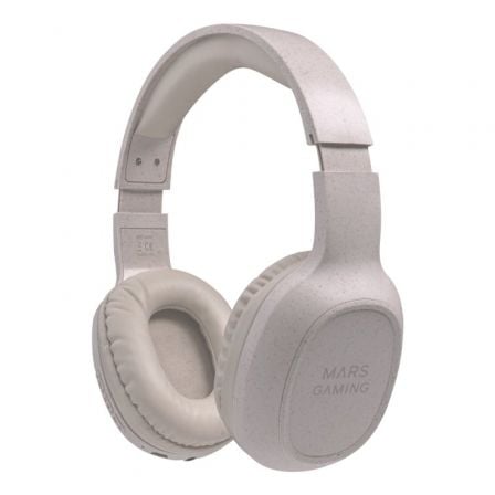 Auriculares Inalambricos Mars Gaming MHW-ECO/ con Microfono/ Bluetooth/ Jack 3.5/ Gris