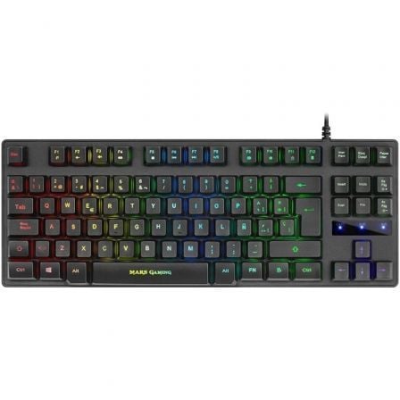 Teclado en portugues Gaming SemiMecanico Mars Gaming MKTKLPT