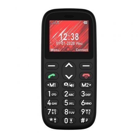 Telefono Movil Telefunken S410 para Personas Mayores/ Negro
